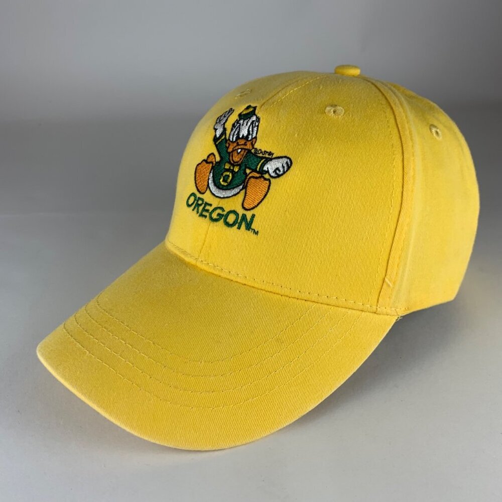 Oregon Ducks NCAA Vintage Yellow Otto Strapback Adjustable Hat